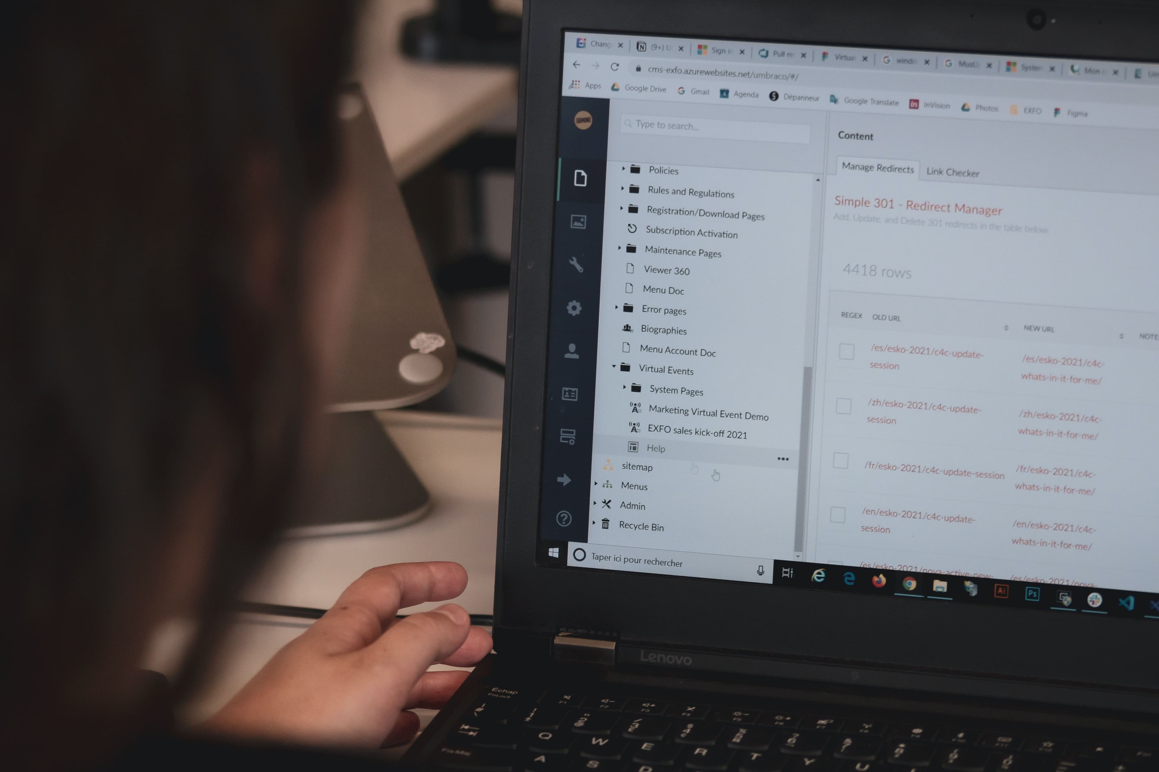 Zielgerichtetes Content Management System für eine klare Darstellung 